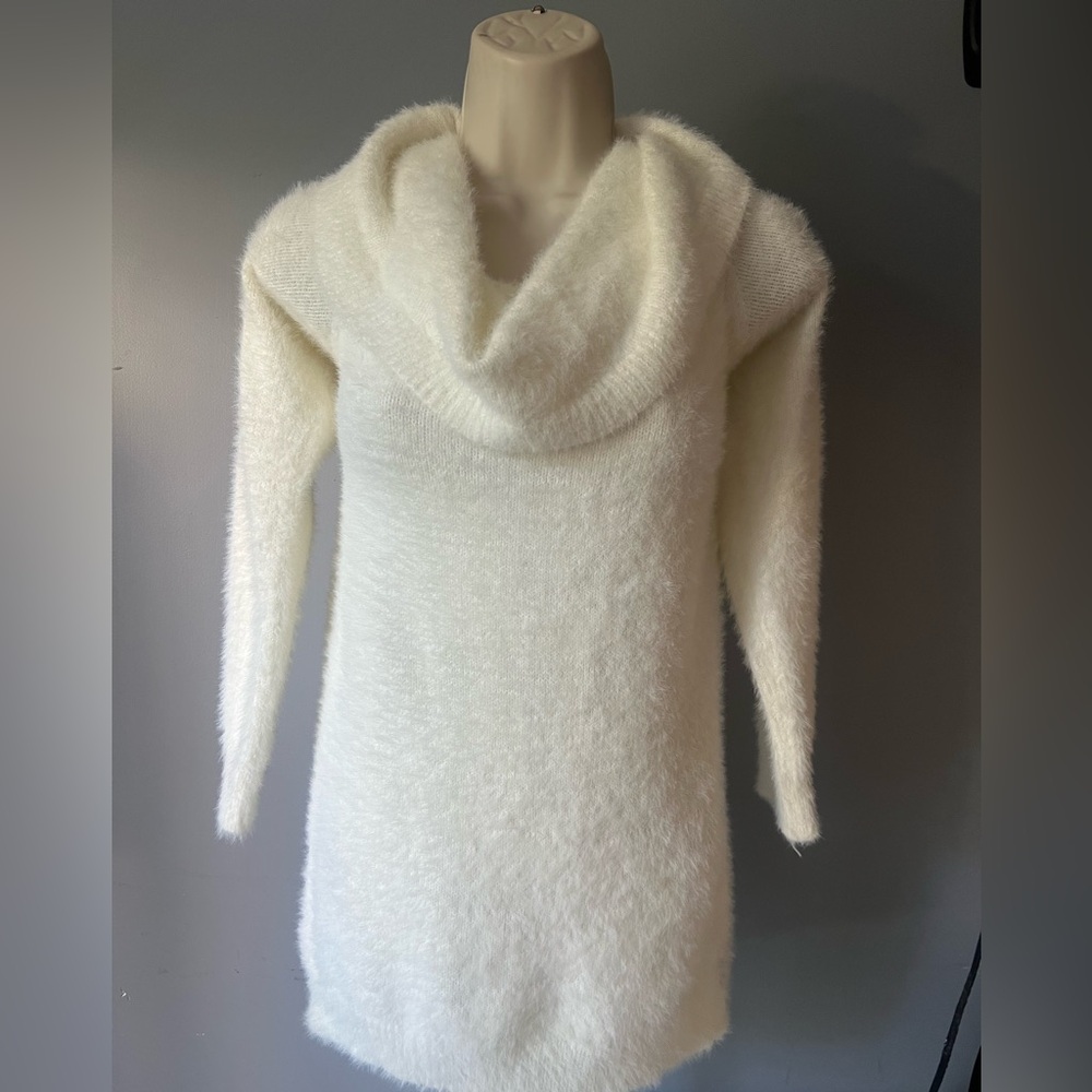 Forever 21 Soft Cream Knit Top